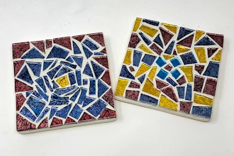 Paint Nite Innovation Labs: Custom Mosaic Coasters II